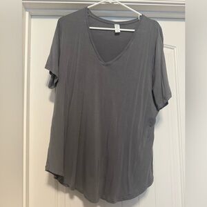 OLD NAVY luxe grey short sleeved shirt - XL